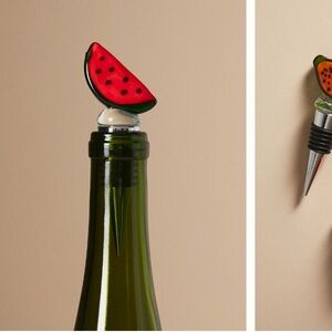 Anthropologie Fruta Watermelon Bottle Stopper